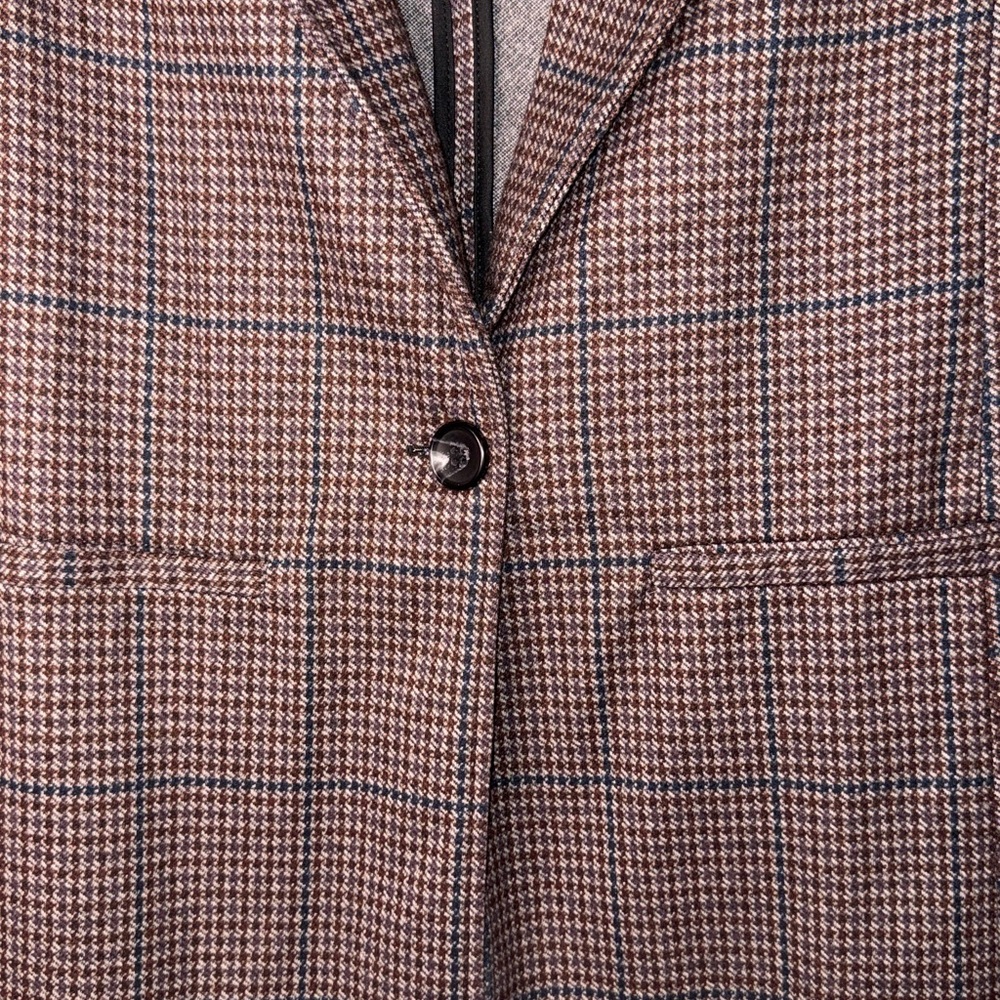 Oversized Sanctuary Women's plaid over size Blazer Jacket - Picture 2 of 7